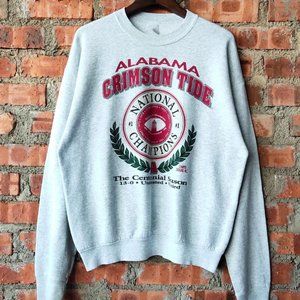 Vintage Alabama Crimson Tide football Sweater, University of Alabama Sweatshirt